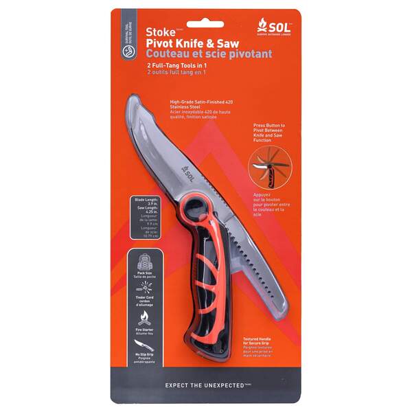 SOL Stoke Pivot Knife & Saw