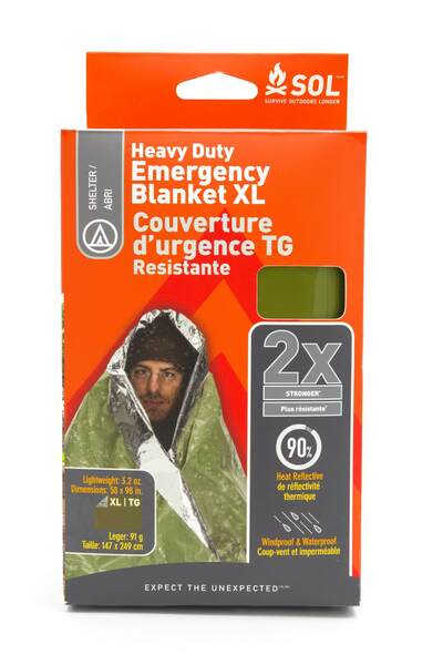 SOL Emergency Blanket - Heavy Duty