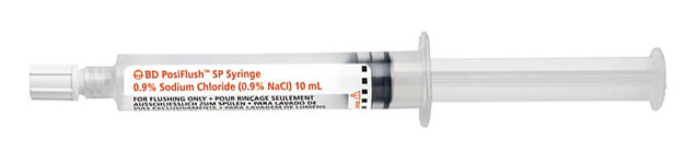 BD PosiFlush Sterile Path Prefilled Saline Syringe - 10ml