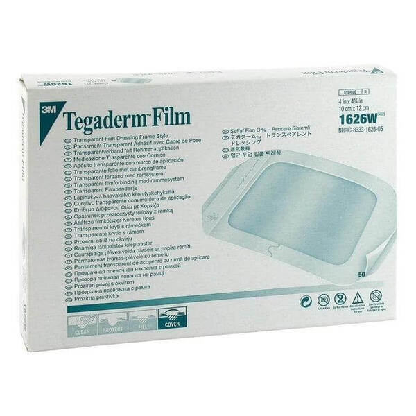 3M Tegaderm Transparent Film Dressing - 10 x 12 cm