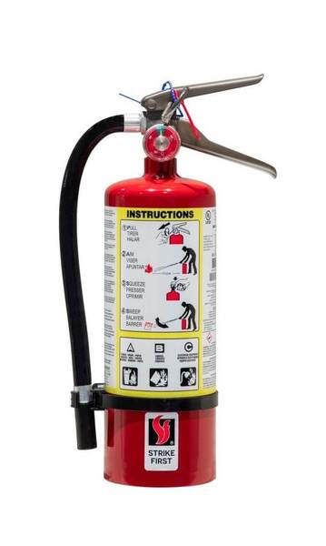 Strike First ABC Fire Extinguisher - 5 lbs. Capacity