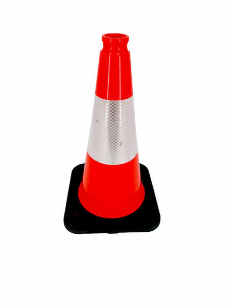 Traffic Cone With Collar - Orange