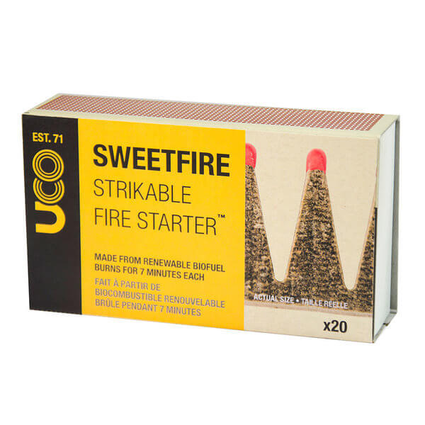 STORMPROOF SWEETFIRE - STRIKEABLE MATCHES - 8 PACK