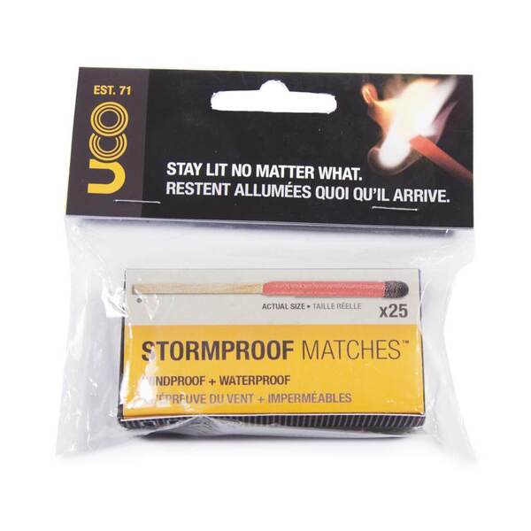 UCO Stormproof Sweetfire Matches - Waterproof Tinder Matches - 20 Per Box - MT-SM-SFP