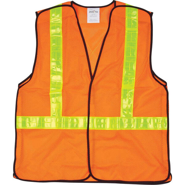 Zenith Traffic Safety Vest - 5-Point Tear Away