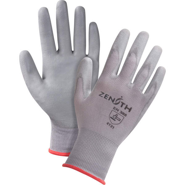 Zenith - DMF-Free Coated Gloves, Polyurethane 15 G Nylon Shell