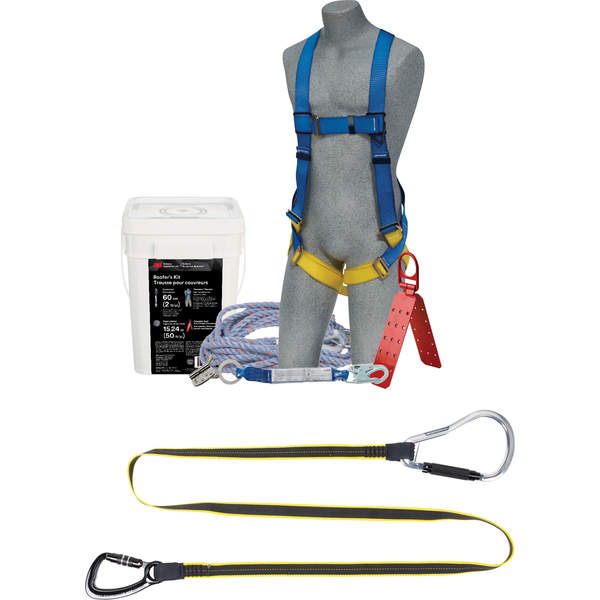 3M - Fall Protection Kit With FREE Tool Lanyard, Roofer's Kit