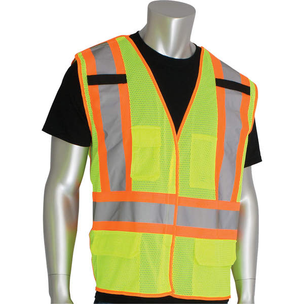 PIP - High Visibility Breakaway Vest, High Visibility Lime-Yellow
