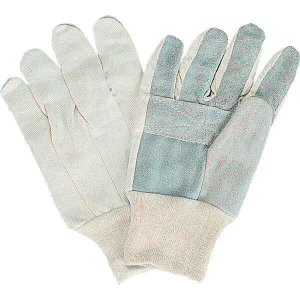 Zenith Standard-Duty Split Cowhide Palm Work Gloves - 1 Pair