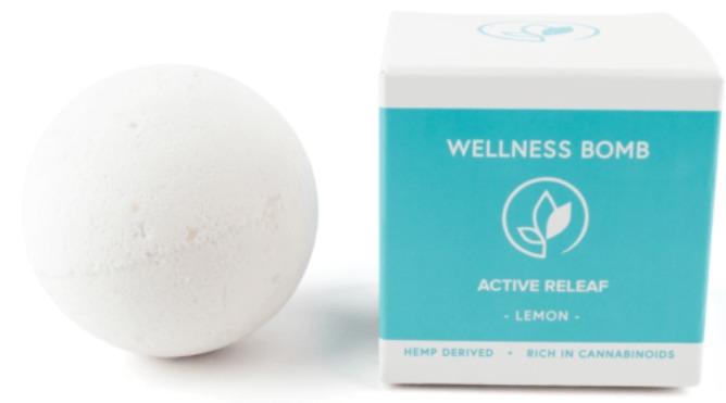 Active Releaf Wellness Bomb - Lemon - 50mg