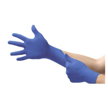 Medline SensiCare Ice Powder-Free Nitrile Exam Gloves
