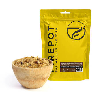 Firepot Toasted Banana Porridge 165g