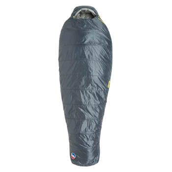 Big Agnes Anthracite 20° Synthetic-Fill Traditional Mummy Long Sleeping Bag