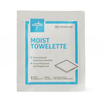 BZK - Medline Moist Cleaning Towelette 5
