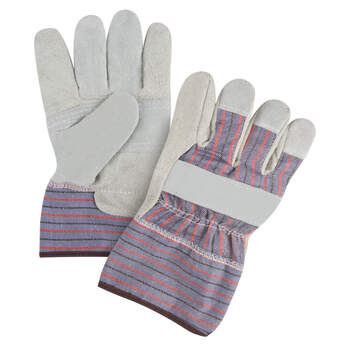 Zenith Premium Split Cowhide Patch Palm Fitters Gloves - 1 Pair