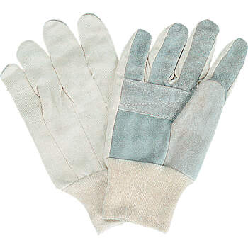 Zenith Standard-Duty Split Cowhide Palm Work Gloves - 1 Pair