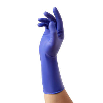 Medline Versashield Powder-Free Nitrile Exam Gloves - Extended Cuff