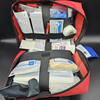 open kit bag showing contents