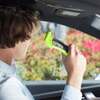 in use on car window from inside