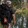 attached to backpack