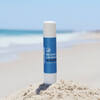 Blue Raspberry on beach