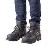 pair of boots in use