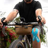 in use on knee while cycling
