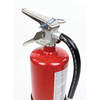 close up of fire extinguisher handle