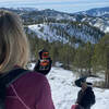 in use on snow covered hills