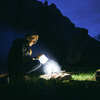 using lantern as flashlight
